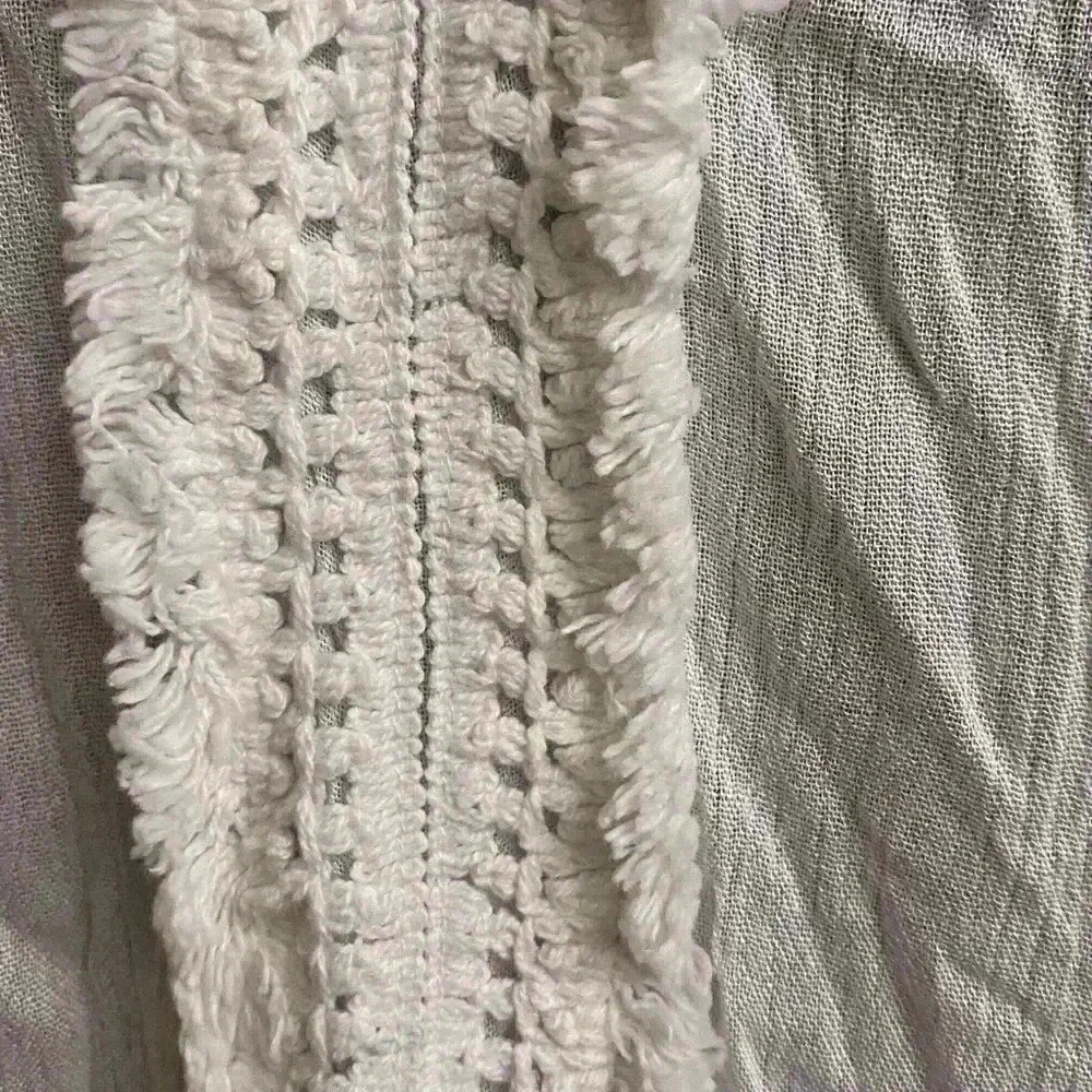 INC International Concepts - White Gauze Cafton NWT
